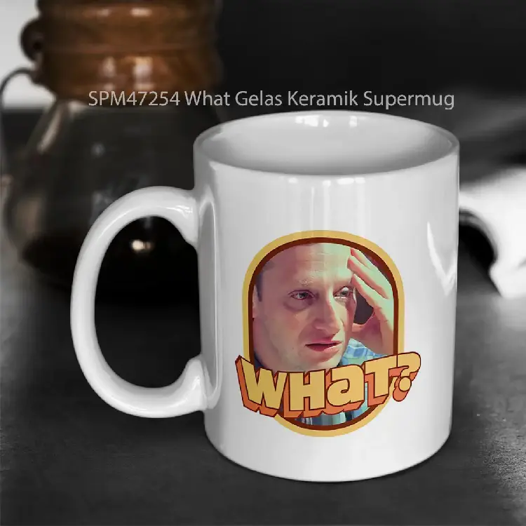 SPM47254 What Gelas Keramik Supermug
