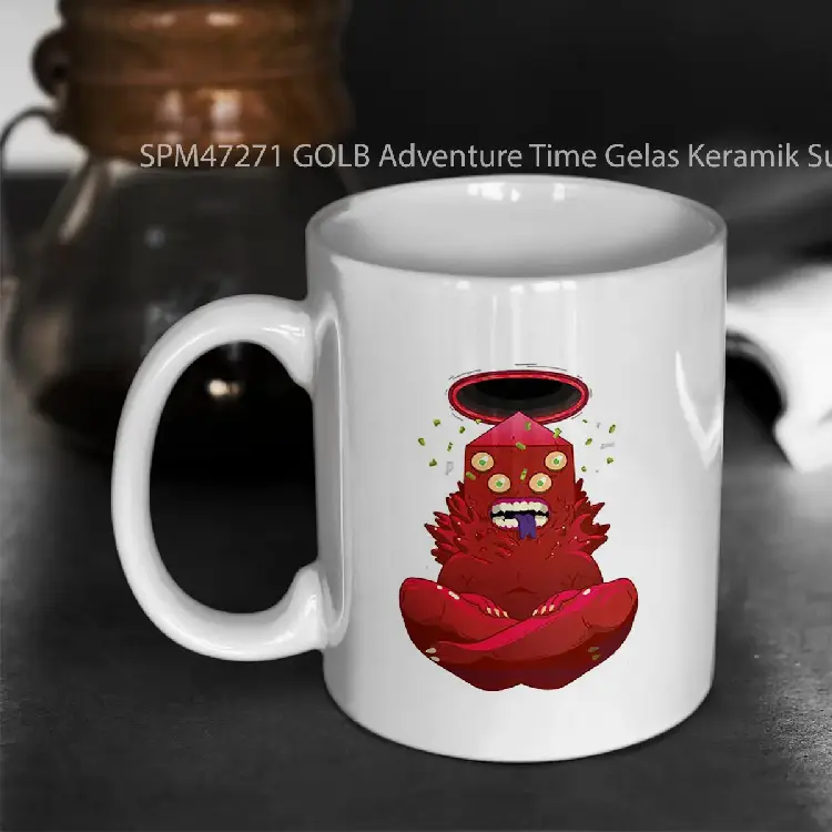 SPM47271 GOLB Adventure Time Gelas Keramik Supermug
