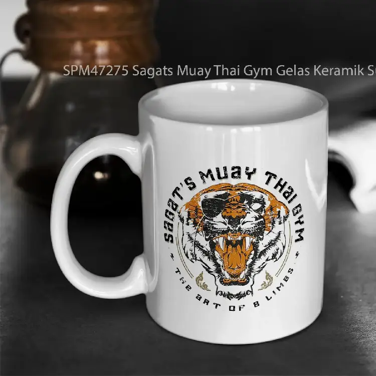 SPM47275 Sagats Muay Thai Gym Gelas Keramik Supermug