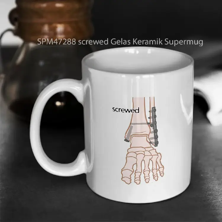 SPM47288 screwed Gelas Keramik Supermug