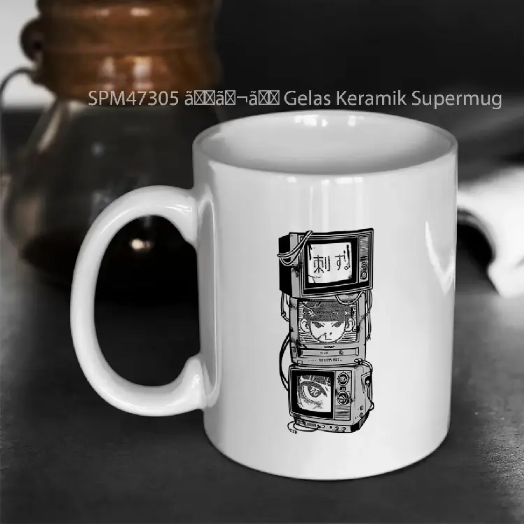 SPM47305 %C3%A3%C2%83%C2%86%C3%A3%C2%83%C2%AC%C3%A3%C2%83%C2%93 Gelas Keramik Supermug