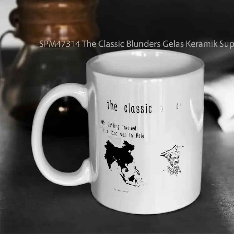 SPM47314 The Classic Blunders Gelas Keramik Supermug