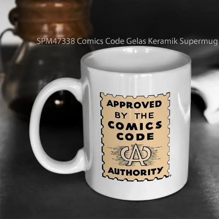 SPM47338 Comics Code Gelas Keramik Supermug