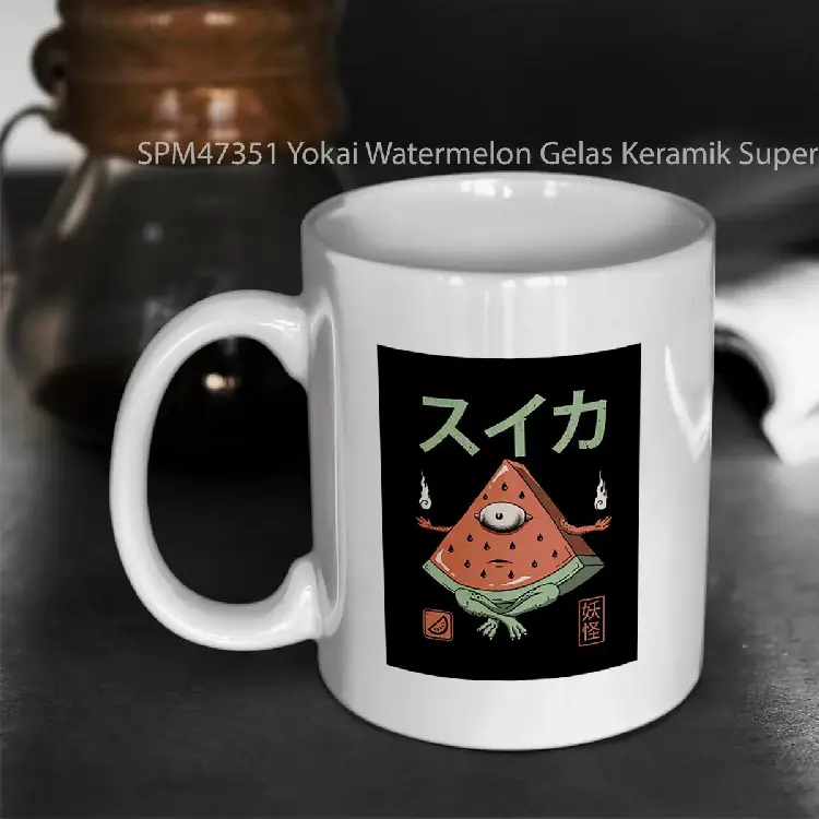 SPM47351 Yokai Watermelon Gelas Keramik Supermug
