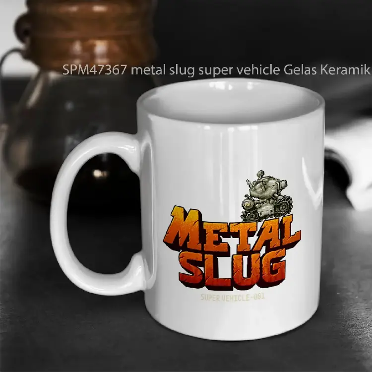 SPM47367 metal slug super vehicle Gelas Keramik Supermug