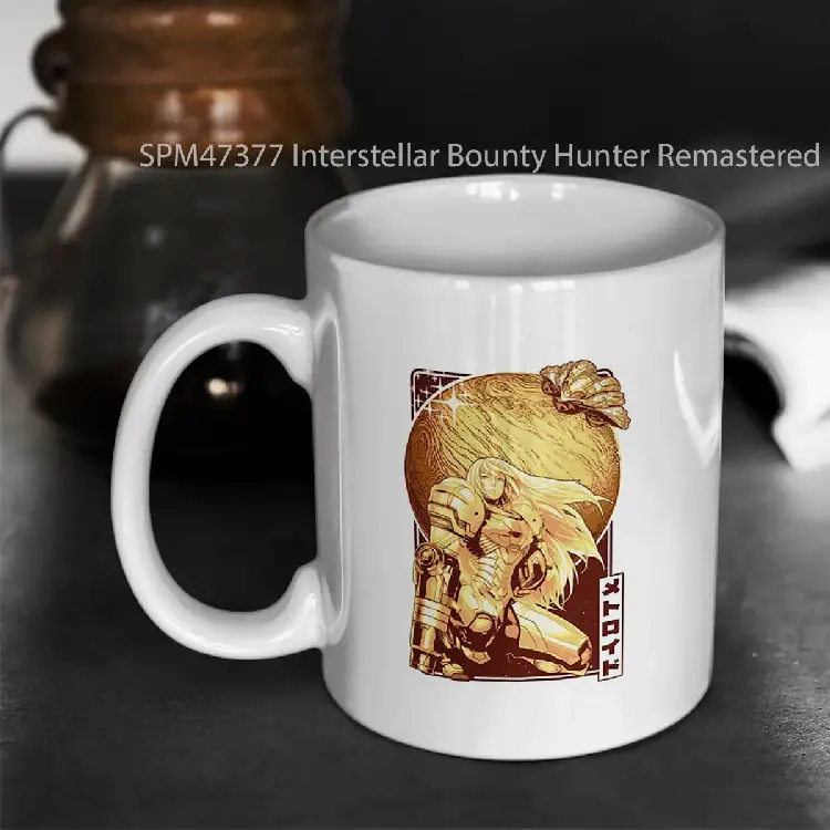 SPM47377 Interstellar Bounty Hunter Remastered Gelas Keramik Supermug