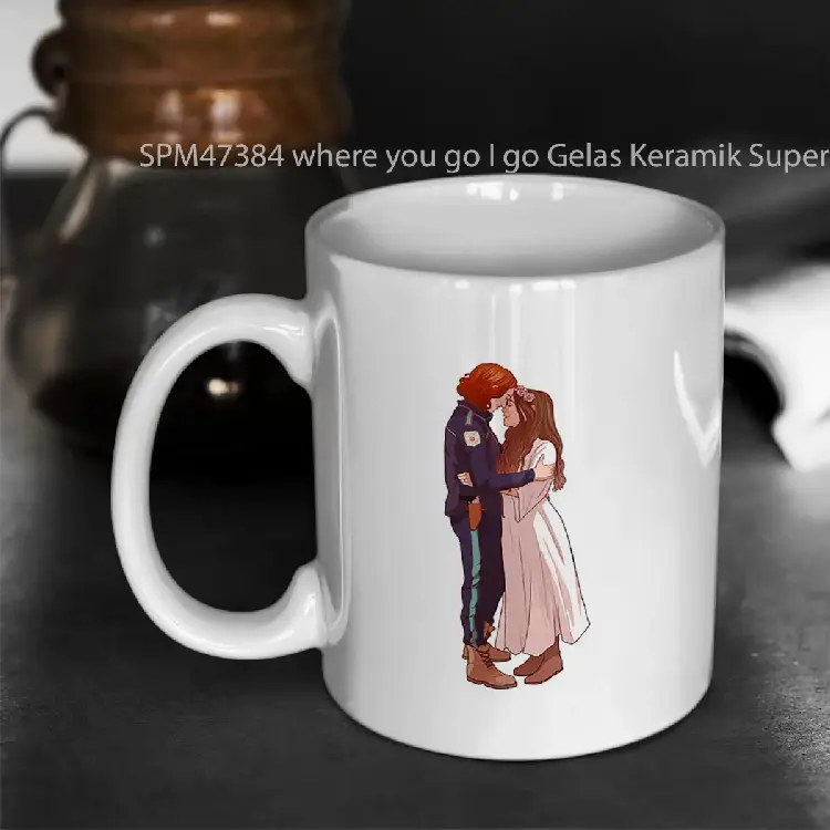 SPM47384 where you go I go Gelas Keramik Supermug