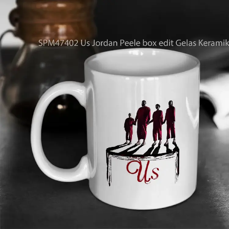 SPM47402 Us Jordan Peele box edit Gelas Keramik Supermug