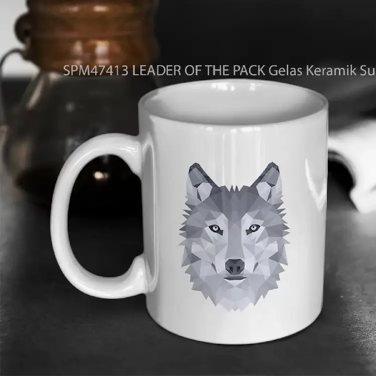 SPM47413 LEADER OF THE PACK Gelas Keramik Supermug