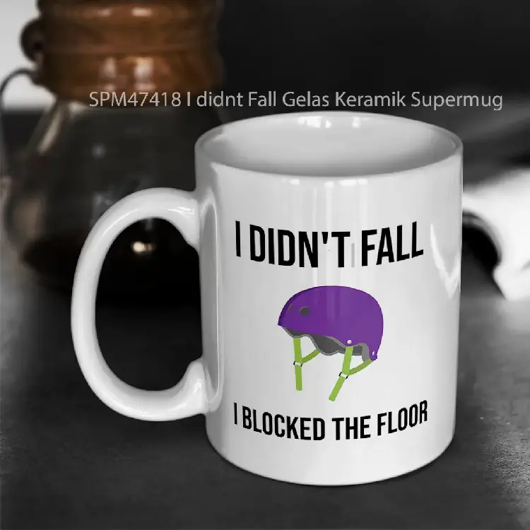 SPM47418 I didnt Fall Gelas Keramik Supermug