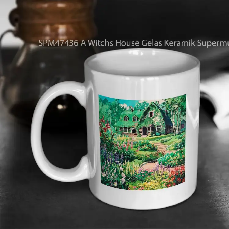 SPM47436 A Witchs House Gelas Keramik Supermug