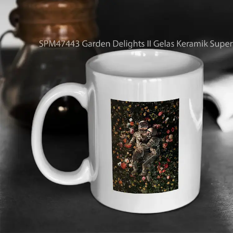 SPM47443 Garden Delights II Gelas Keramik Supermug