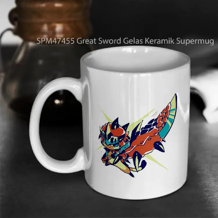 SPM47455 Great Sword Gelas Keramik Supermug