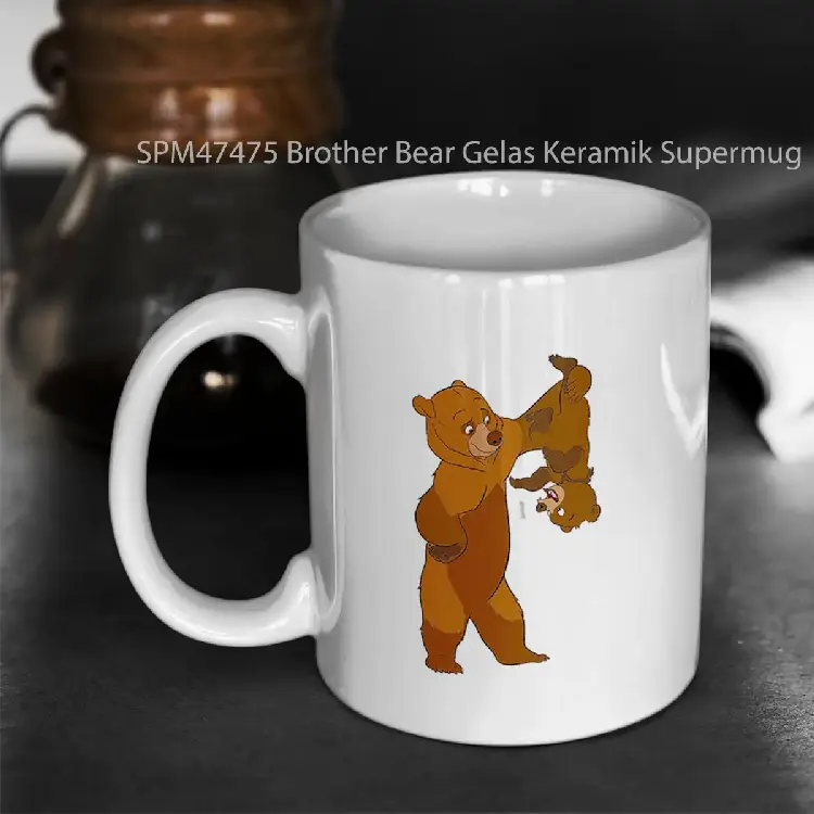 SPM47475 Brother Bear Gelas Keramik Supermug