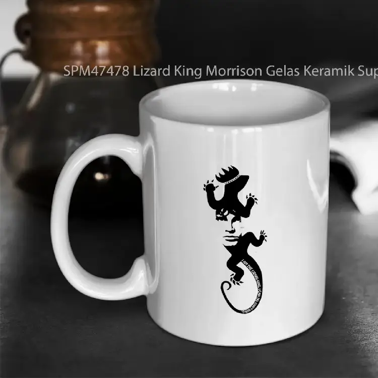 SPM47478 Lizard King Morrison Gelas Keramik Supermug