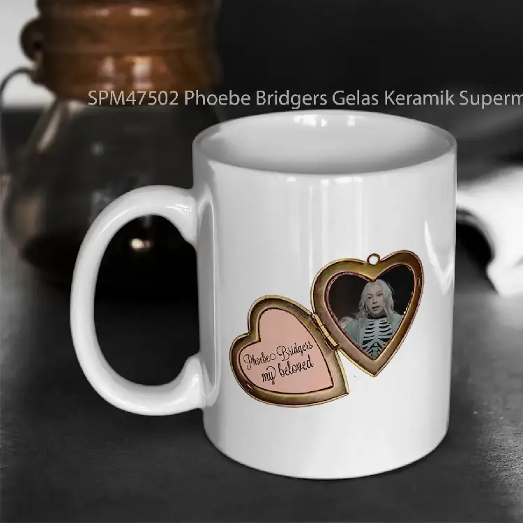 SPM47502 Phoebe Bridgers Gelas Keramik Supermug