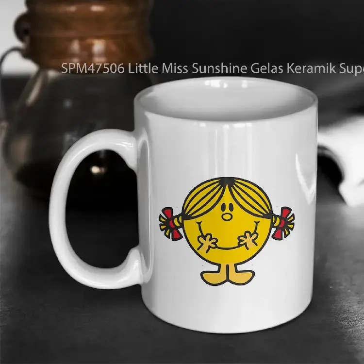 SPM47506 Little Miss Sunshine Gelas Keramik Supermug