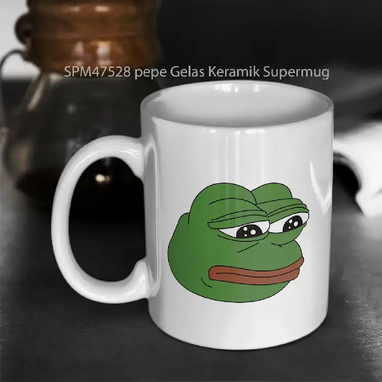 SPM47528 pepe Gelas Keramik Supermug