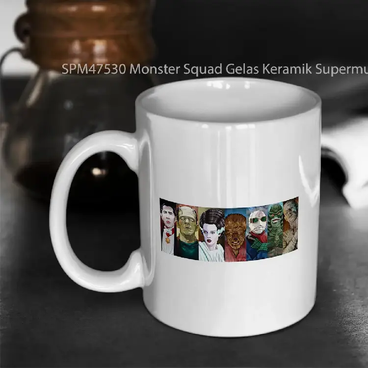 SPM47530 Monster Squad Gelas Keramik Supermug