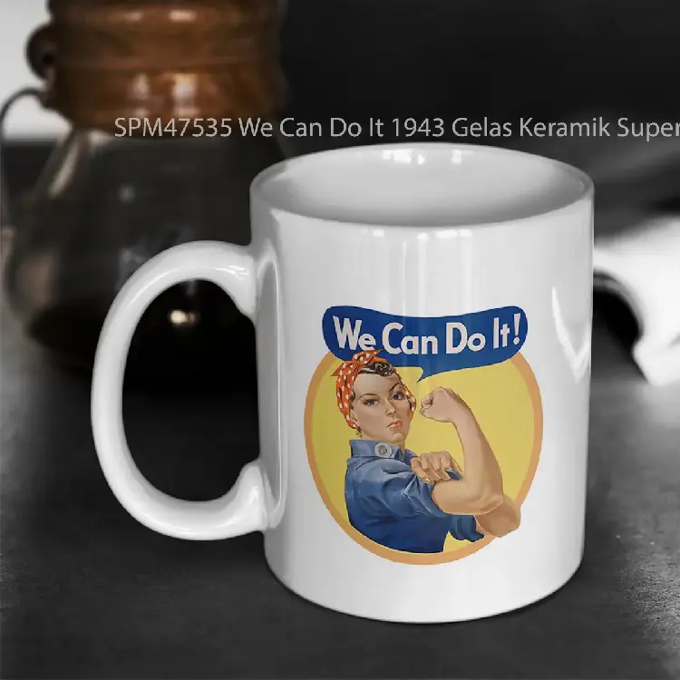 SPM47535 We Can Do It 1943 Gelas Keramik Supermug