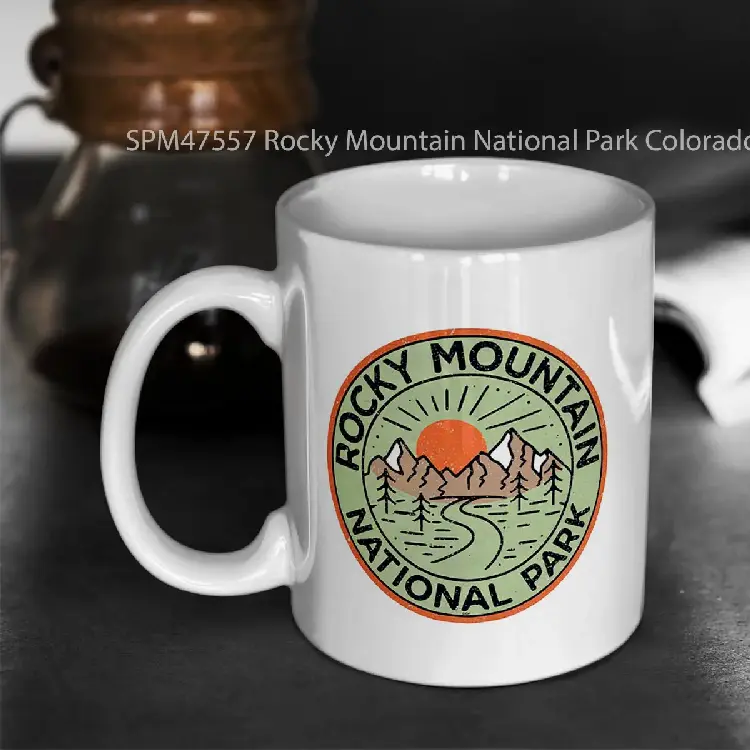 SPM47557 Rocky Mountain National Park Colorado Mountains Laptop Gelas Keramik Supermug
