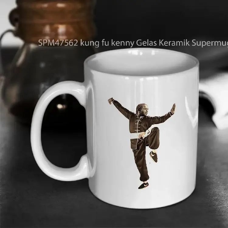 SPM47562 kung fu kenny Gelas Keramik Supermug