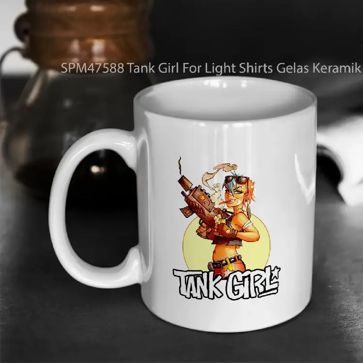 SPM47588 Tank Girl For Light Shirts Gelas Keramik Supermug