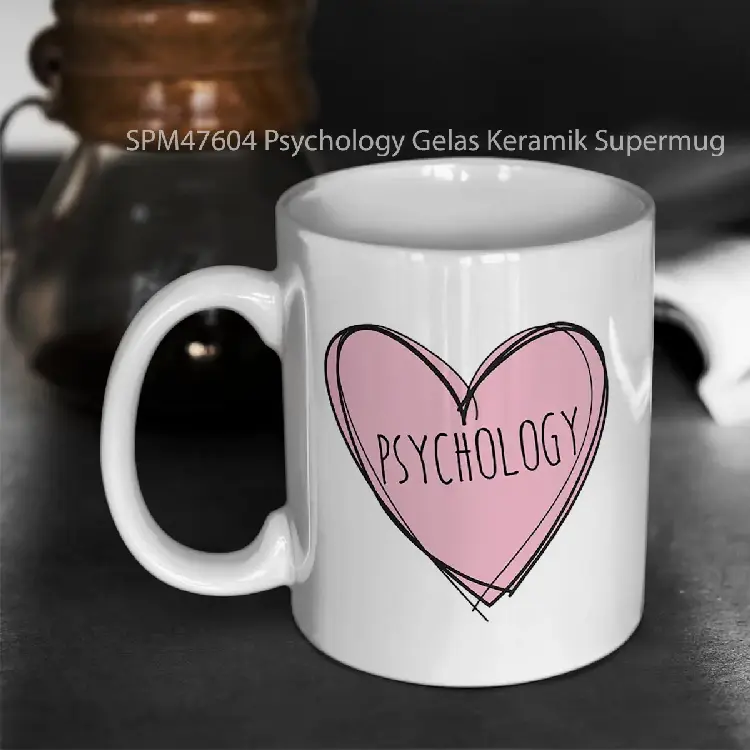 SPM47604 Psychology Gelas Keramik Supermug