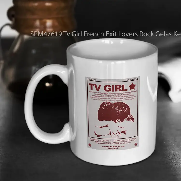 SPM47619 Tv Girl French Exit Lovers Rock Gelas Keramik Supermug