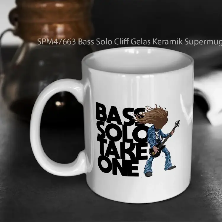 SPM47663 Bass Solo Cliff Gelas Keramik Supermug