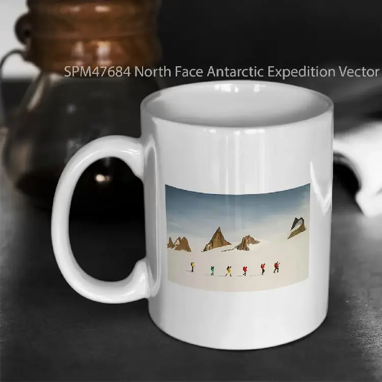 SPM47684 North Face Antarctic Expedition Vector Gelas Keramik Supermug