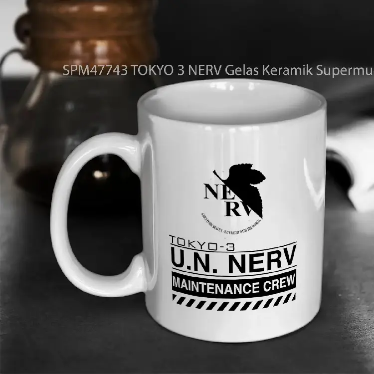 SPM47743 TOKYO 3 NERV Gelas Keramik Supermug
