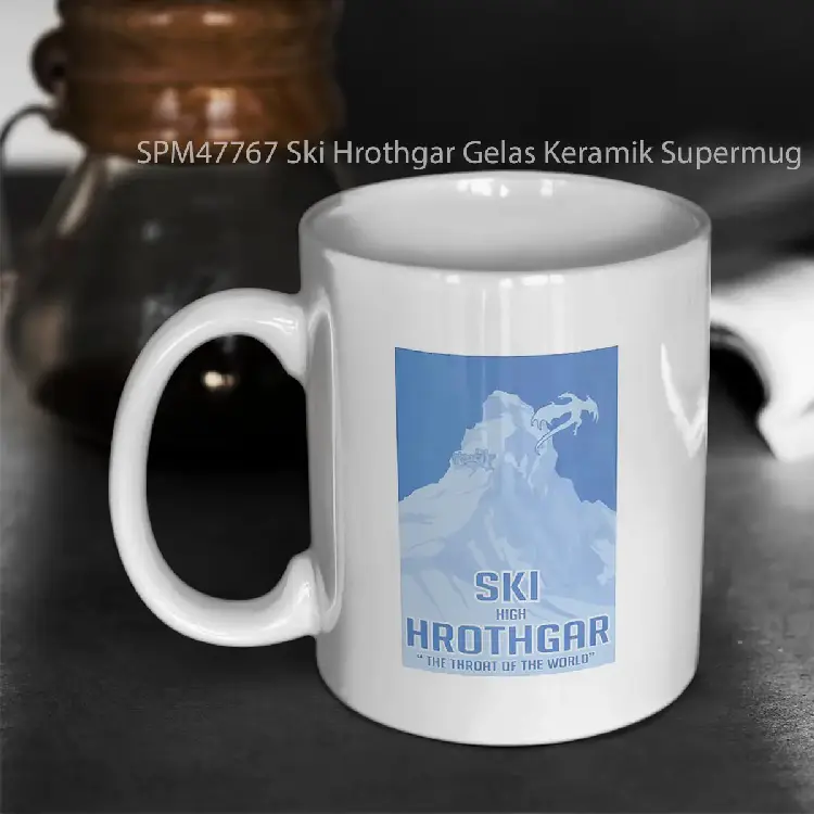 SPM47767 Ski Hrothgar Gelas Keramik Supermug