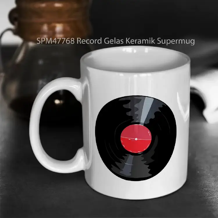 SPM47768 Record Gelas Keramik Supermug