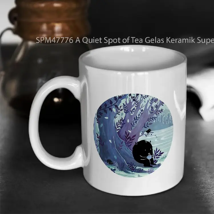 SPM47776 A Quiet Spot of Tea Gelas Keramik Supermug