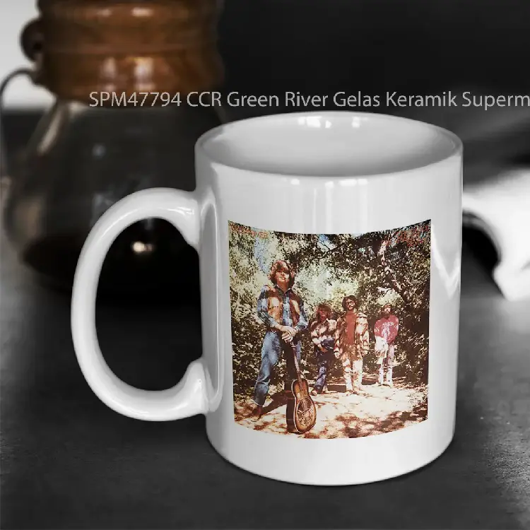 SPM47794 CCR Green River Gelas Keramik Supermug