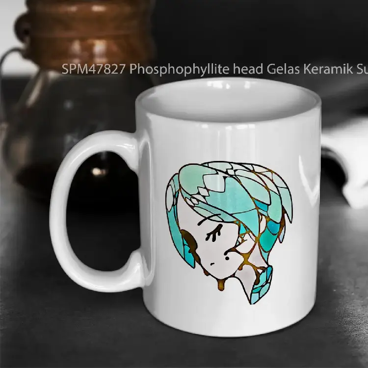 SPM47827 Phosphophyllite head Gelas Keramik Supermug
