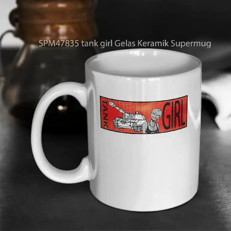 SPM47835 tank girl Gelas Keramik Supermug