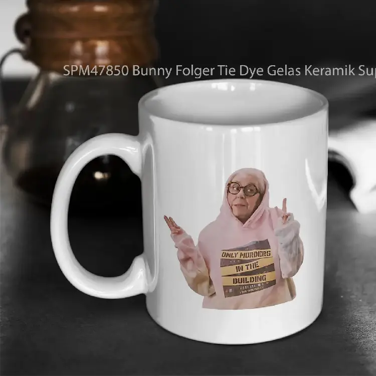 SPM47850 Bunny Folger Tie Dye Gelas Keramik Supermug