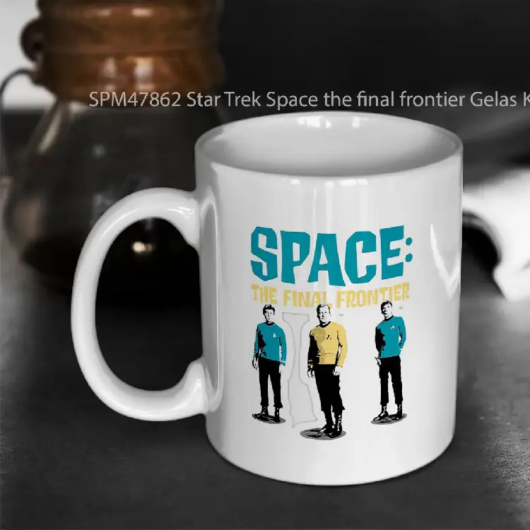 SPM47862 Star Trek Space the final frontier Gelas Keramik Supermug