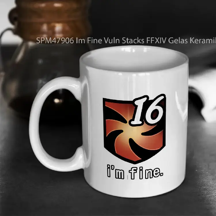 SPM47906 Im Fine Vuln Stacks FFXIV Gelas Keramik Supermug