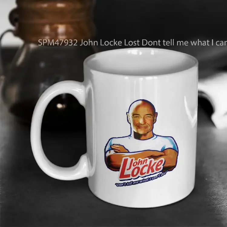 SPM47932 John Locke Lost Dont tell me what I cant do Gelas Keramik Supermug