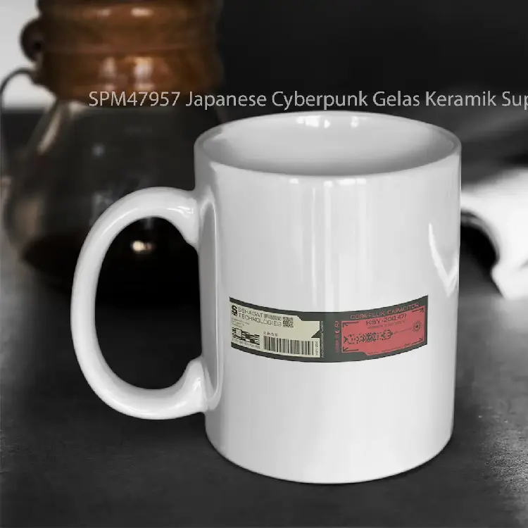 SPM47957 Japanese Cyberpunk Gelas Keramik Supermug