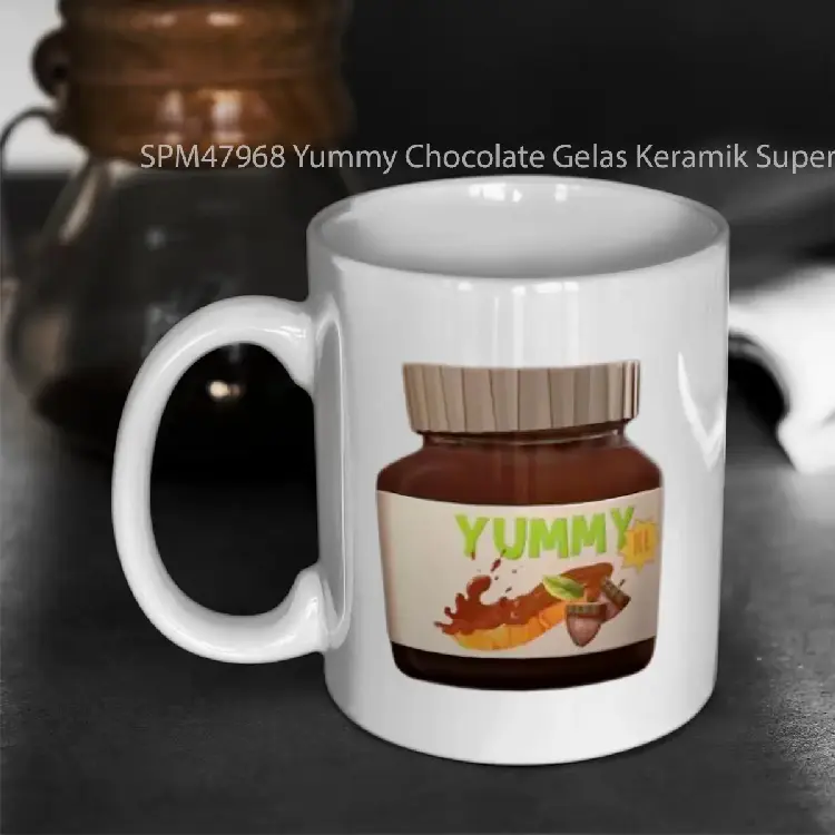 SPM47968 Yummy Chocolate Gelas Keramik Supermug