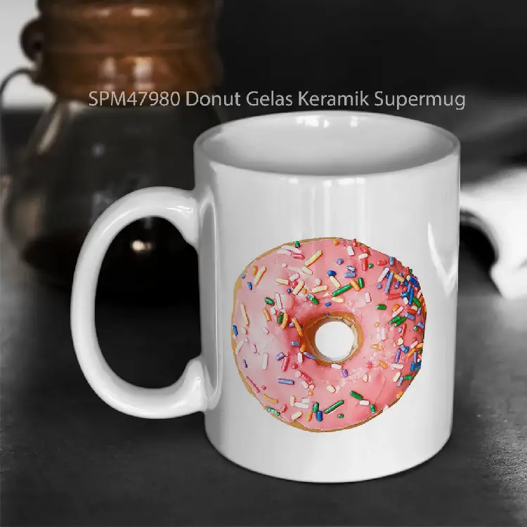 SPM47980 Donut Gelas Keramik Supermug