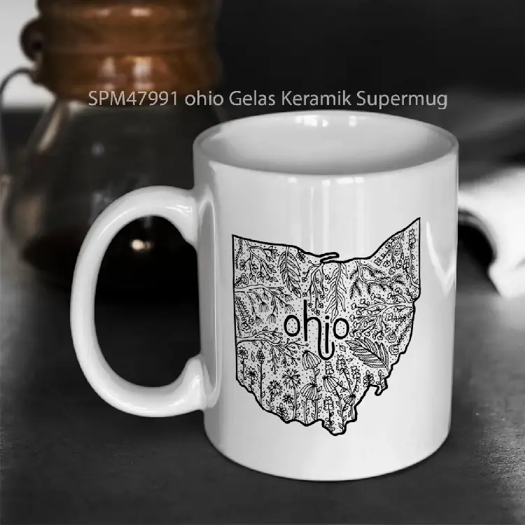 SPM47991 ohio Gelas Keramik Supermug