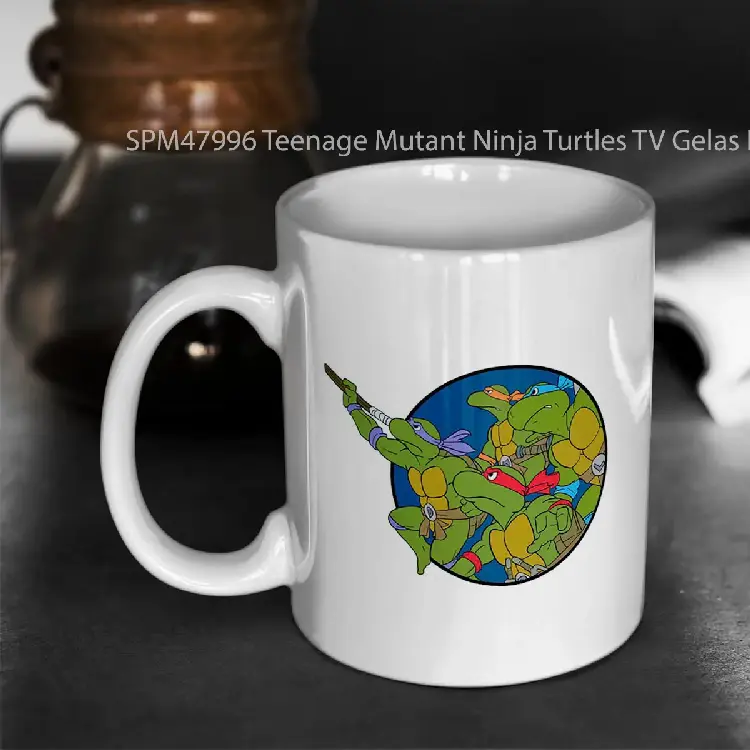 SPM47996 Teenage Mutant Ninja Turtles TV Gelas Keramik Supermug