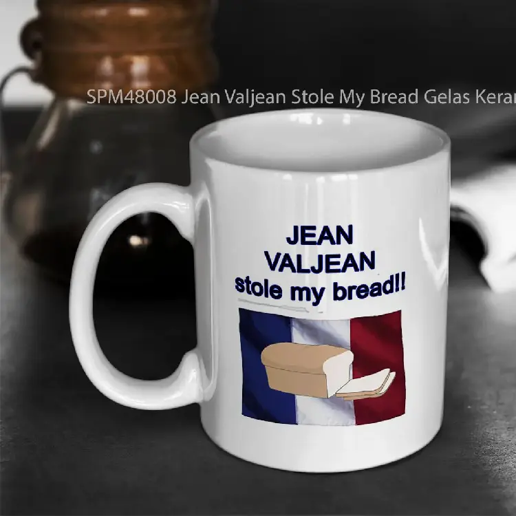 SPM48008 Jean Valjean Stole My Bread Gelas Keramik Supermug