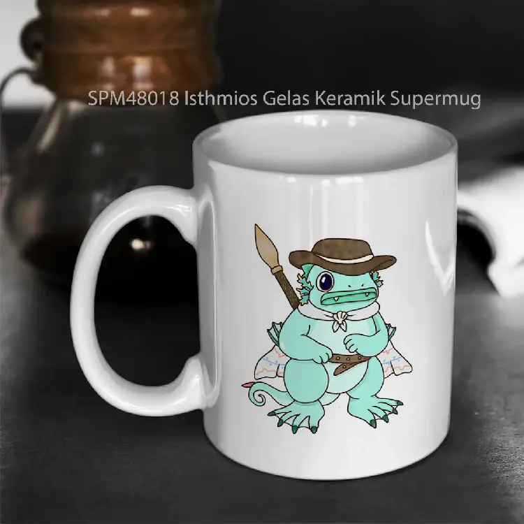 SPM48018 Isthmios Gelas Keramik Supermug