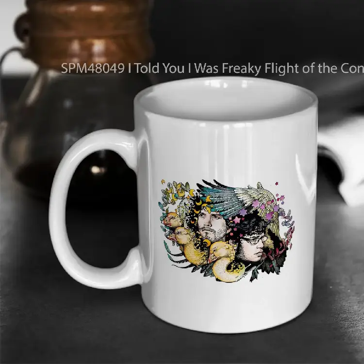 SPM48049 I Told You I Was Freaky Flight of the Conchords Gelas Keramik Supermug